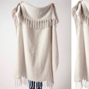 New Anthropologie Happy Throw Blanket